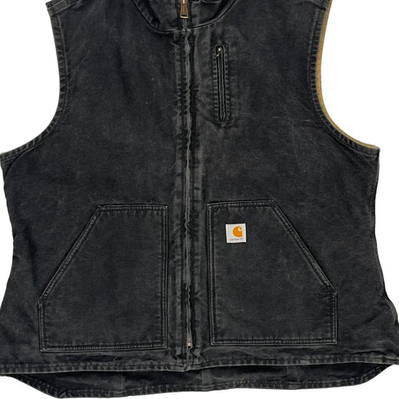 Carhartt Gilet - 2XL Black Cotton Blend