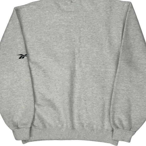 Virginia Football Reebok Sweatshirt - Medium Grey Cotton Blend