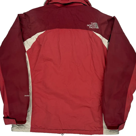 The North Face Waterproof Jacket - Large Red Polyester