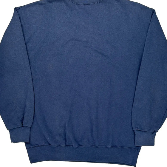 Wide World Of Sports Nutmeg Graphic Sweatshirt - Large Blue Cotton