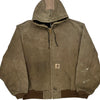 Workwear Carhartt Jacket - 2XL Brown Cotton