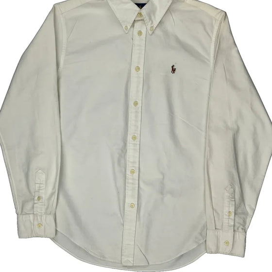 Ralph Lauren Shirt - Medium White Cotton