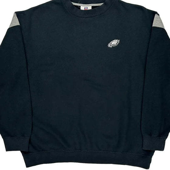 Eagles Nfl Sweatshirt - XL Black Cotton Blend