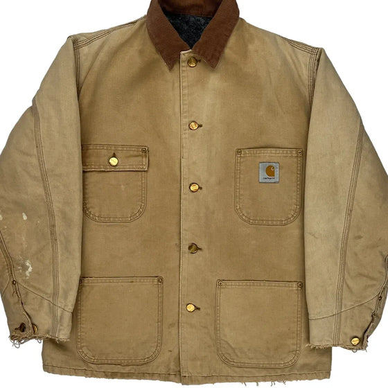 Carhartt Jacket - Large Beige Cotton