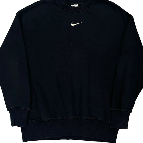 Nike Sweatshirt - Small Black Cotton Blend