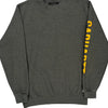 Loose Fit Carhartt Sweatshirt - Medium Grey Cotton Blend