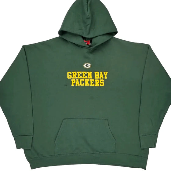 Green Bay Packers Nfl Graphic Hoodie - 2XL Green Cotton