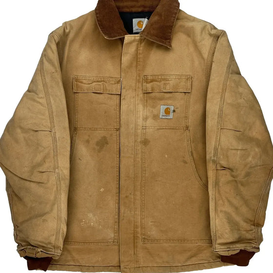 Workwear Carhartt Cargo Jacket - 3XL Beige Cotton