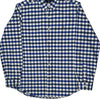 Ralph Lauren Checked Shirt - Large Blue Cotton