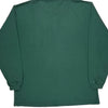 Carhartt Long Sleeve T-Shirt - XL Green Cotton