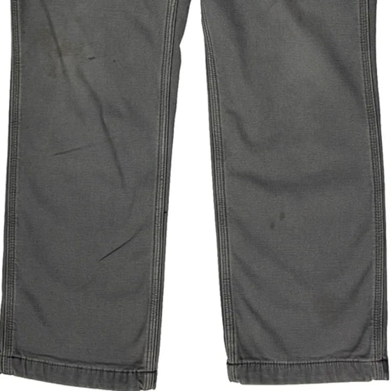 Carhartt Trousers - 26W UK 6 Grey Cotton Blend