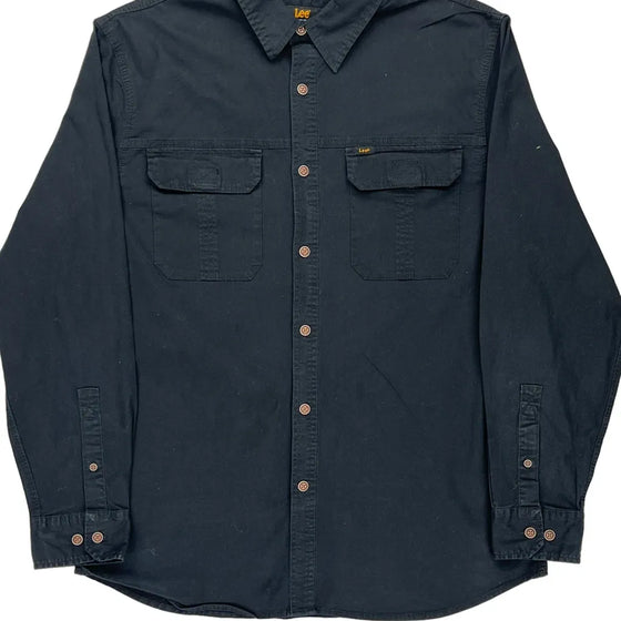 Lee Shirt - Large Black Cotton