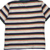 Striped Guess Graphic T-Shirt - Large Multicoloured Cotton