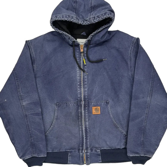 Carhartt Oversized Jacket - XL Blue Cotton