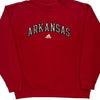 Arkansas Adidas Sweatshirt - Medium Red Cotton