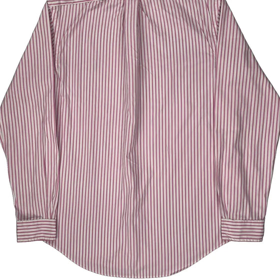 Ralph Lauren Striped Shirt - Medium Pink Cotton