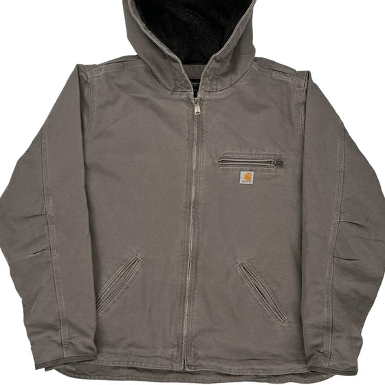 Carhartt Coat - XL Grey Cotton Blend