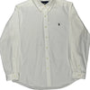 Ralph Lauren Shirt - XL White Cotton