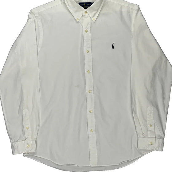 Ralph Lauren Shirt - XL White Cotton