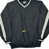 Age 13-15 Swoosh Nike Graphic Windbreaker - XL Black Polyester