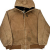 Carhartt Oversized Jacket - XL Brown Cotton