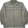 Nike Track Jacket - XL Grey Polyester