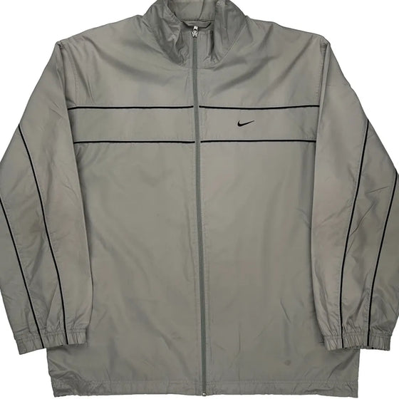 Nike Track Jacket - XL Grey Polyester