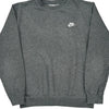 Nike Sweatshirt - Small Grey Cotton Blend