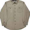 Carhartt Tall Shirt - XL Beige Cotton