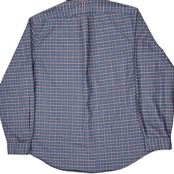 Ralph Lauren Checked Shirt - XL Blue Cotton