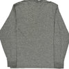 Carhartt Long Sleeve T-Shirt - Medium Grey Cotton Blend