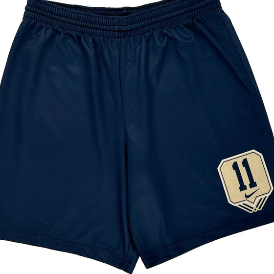 Number 11 Nike Sport Shorts - Large Navy Polyester