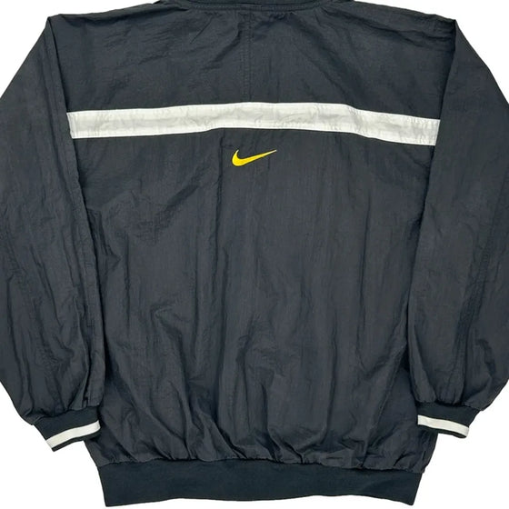 Age 13-15 Swoosh Nike Graphic Windbreaker - XL Black Polyester