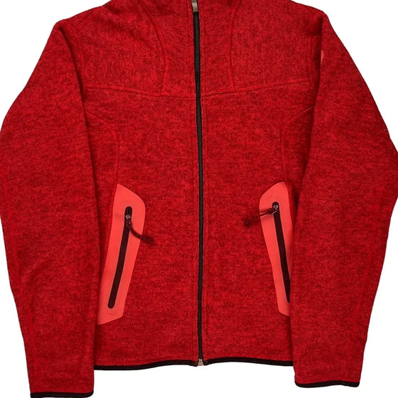 Arc'Teryx Fleece - Medium Red Polyester