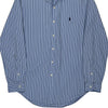 Ralph Lauren Striped Shirt - Small Blue Cotton