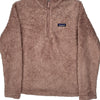 Patagonia Fleece - Small Brown Polyester