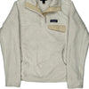 Patagonia Fleece - Small Cream Polyester