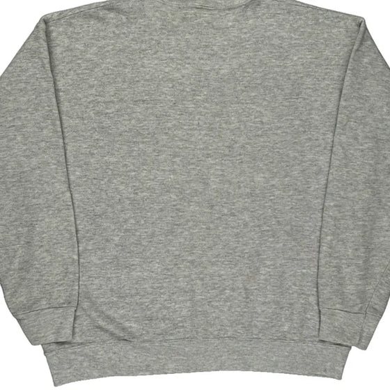 Basketball Tultex Graphic Sweatshirt - Large Grey Cotton Blend