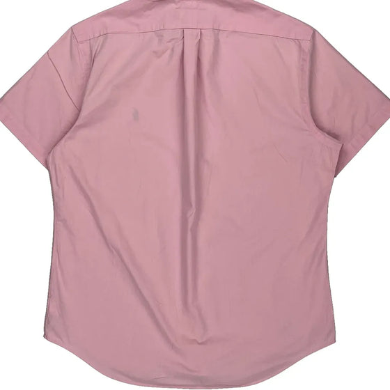 Ralph Lauren Short Sleeve Shirt - Large Pink Cotton