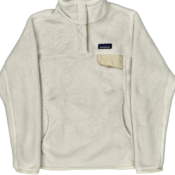 Patagonia Fleece - Small Cream Polyester