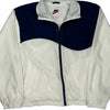 Nike Waterproof Jacket - Small White Polyester