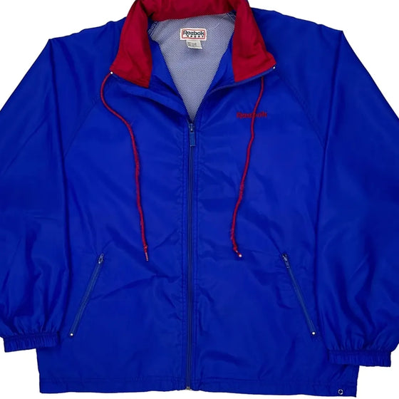 Reebok Jacket - Medium Blue Nylon