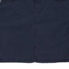 Tommy Hilfiger Mini Skirt - 32W UK 12 Navy Cotton