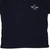 Reggini Iceberg Embroidered Polo Shirt - XL Navy Cotton