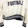 Vintage white Panas Football 'Barry' West Wind Bomber Jacket - mens large