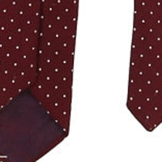 Vintage burgundy Winfield Tie - mens no size