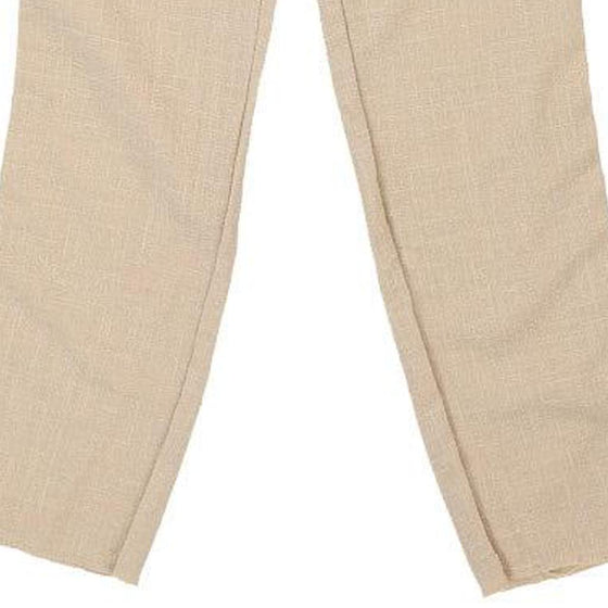 Vintage cream Bludaniel Trousers - womens 25" waist