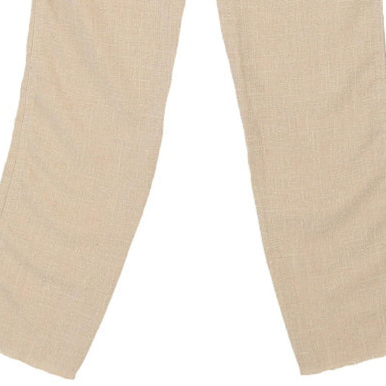 Vintage cream Bludaniel Trousers - womens 25" waist