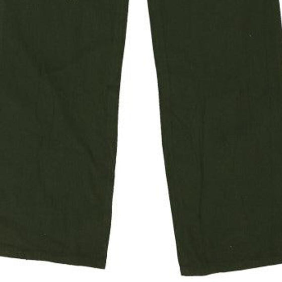 Vintage green Shaft Trousers - womens 26" waist