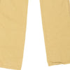 Vintage yellow Shaft Trousers - womens 26" waist